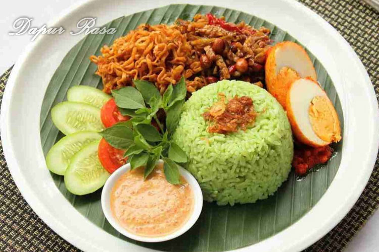 Nasi Uduk Gurih Wangi Daun Pandan
