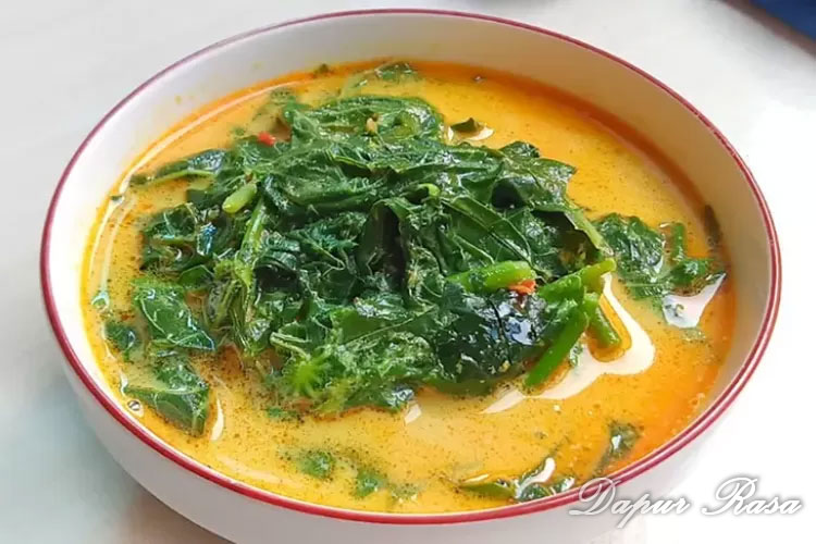 Gulai Daun Singkong Santan Pedas